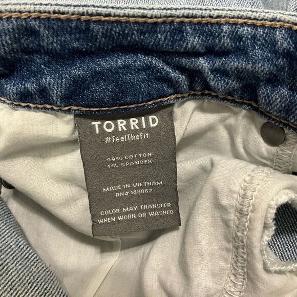 TORRID High Rise Straight Leg Jeans - Picture 5 of 5
